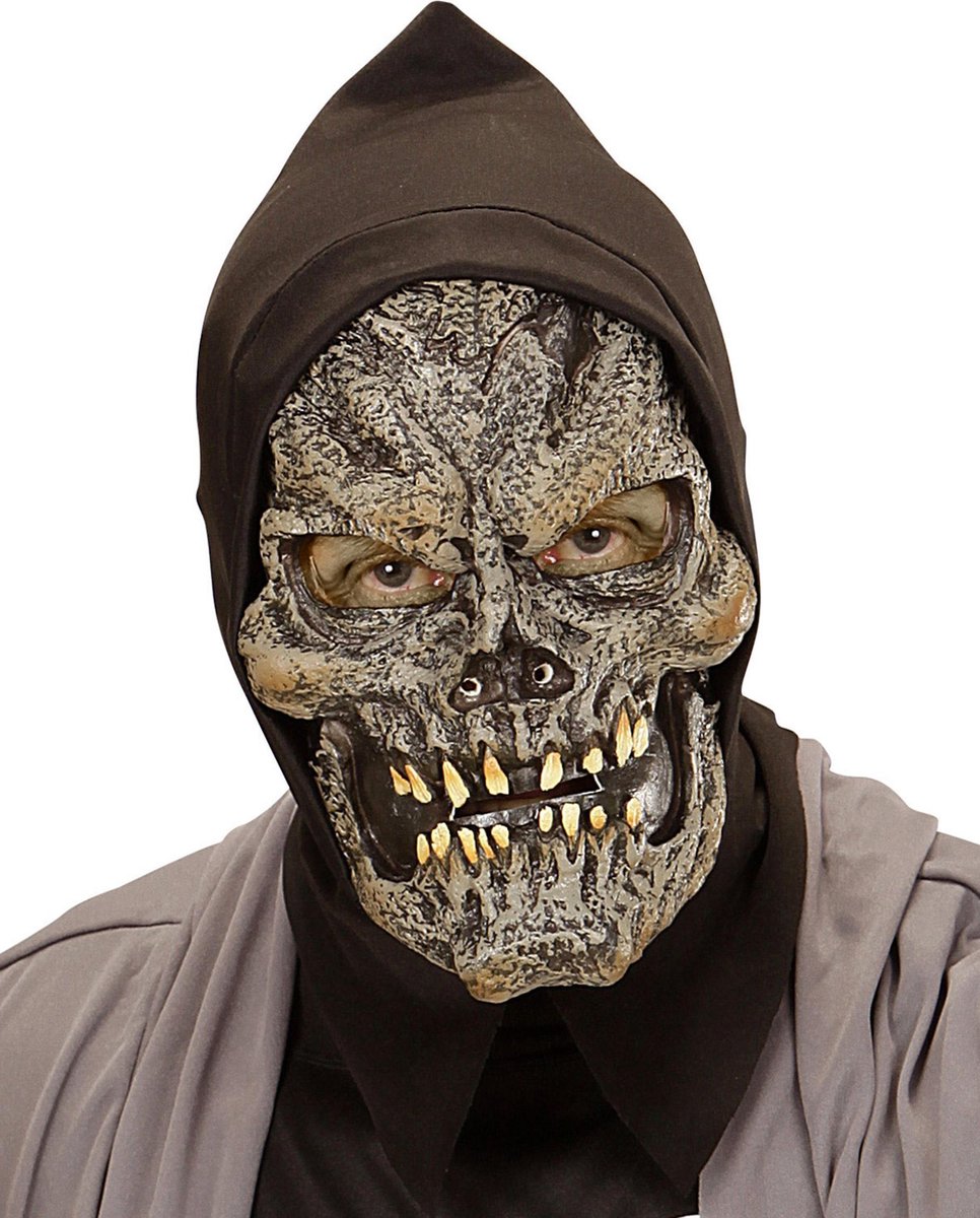 WIDMANN - Monster van de dood masker voor kinderen - Maskers > Integrale maskers